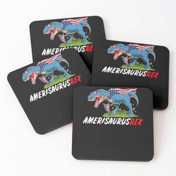 Item preview, 4th July T Rex America Dinosaur Independence Day Patriot USA  designed and sold by Dentapaint.