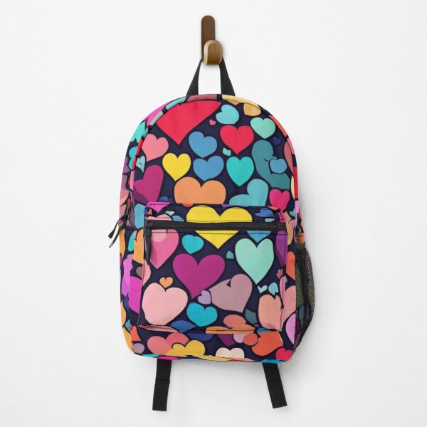 Item preview, Abstract Colorful Hearts Pattern designed and sold by calibrit.