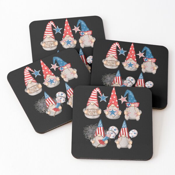Item preview, 4th Of July American Celebrating Independence Day Gnomes  designed and sold by Dentapaint.