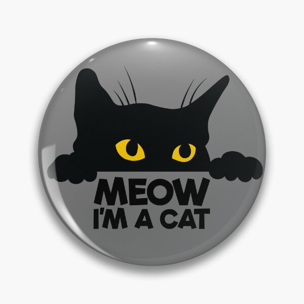 Artikelvorschau, Meow I'm A Cat Lazy Halloween Costume Peeking Cat Gear entworfen und verkauft von DynamicDesign.