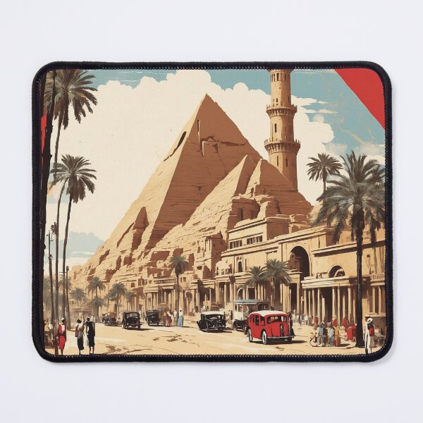 Item preview, Cairo Egypt Vintage Poster Tourism designed and sold by TravelersGems.