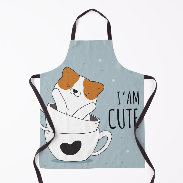 Item preview, "Whiskered Delight: Cute Cat on Cup Illustration designed and sold by hjian8219.