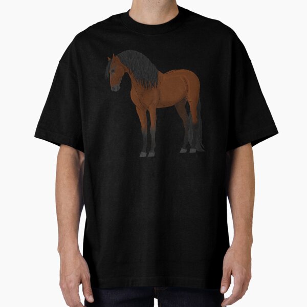 Aperçu de l'œuvre Cheval andalou bai créée et vendue par DappledMoon.