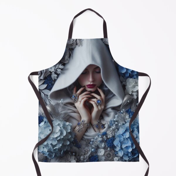 Item preview, Mystery woman amongst hydrangea’s (2) designed and sold by Gen-Whimsy.