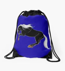 Dark Unicorn Drawstring Bag