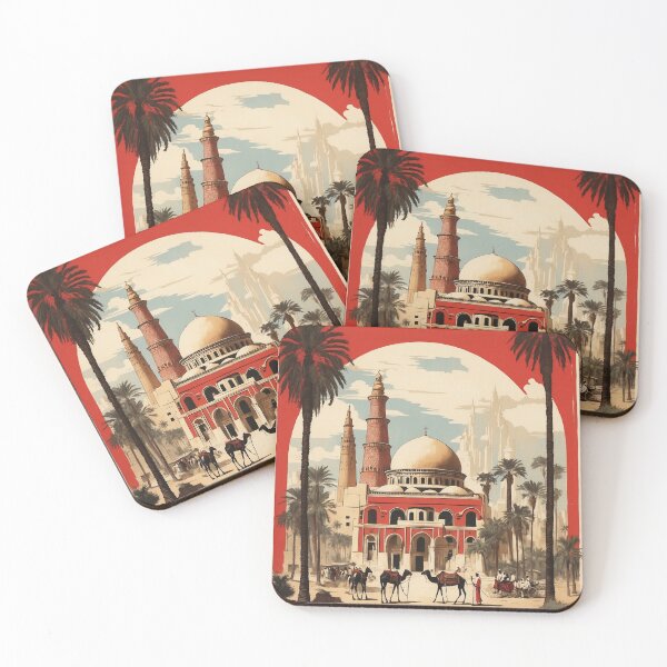 Item preview, Coptic Cairo Egypt Vintage Poster Tourism  designed and sold by TravelersGems.