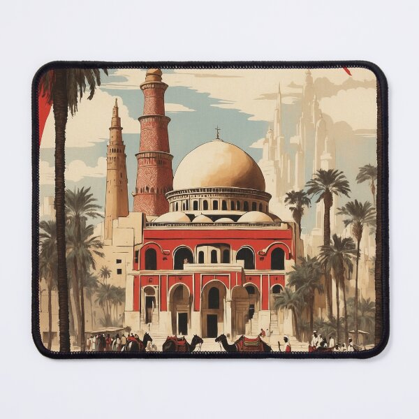 Item preview, Coptic Cairo Egypt Vintage Poster Tourism designed and sold by TravelersGems.