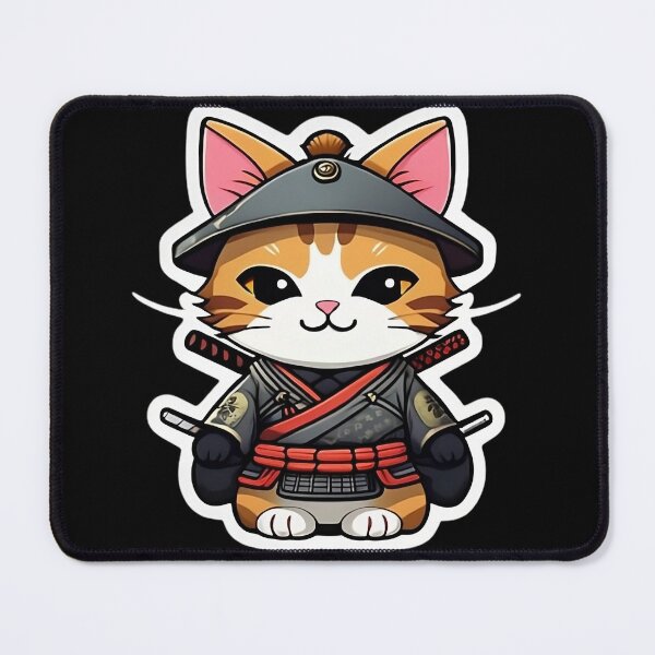 Item preview, Whiskered Warrior designed and sold by AceStyleDesigns.