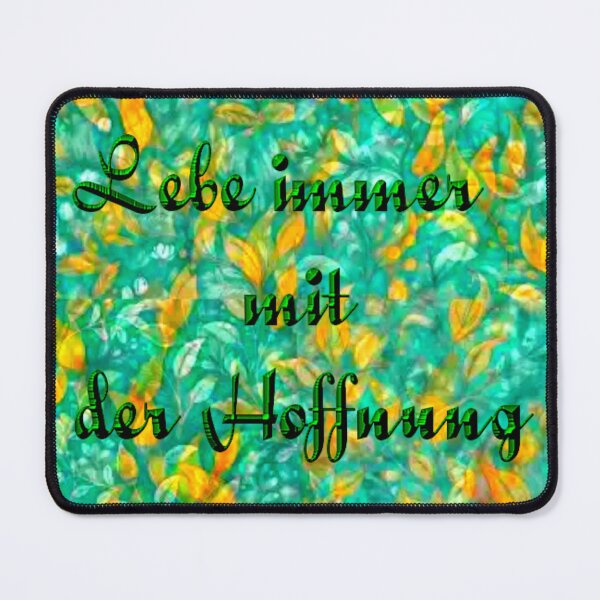 Item preview, Always Live with Hope (German) designed and sold by aginlow.