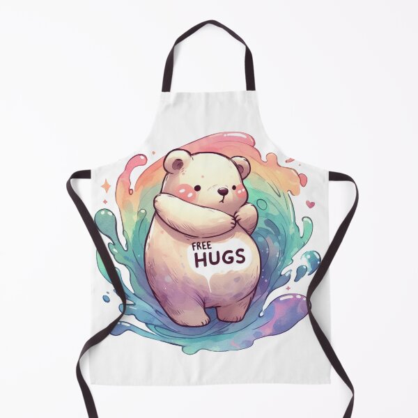 Item preview, Cute Bear "Free Hugs" designed and sold by Emanuel Gabrielle.