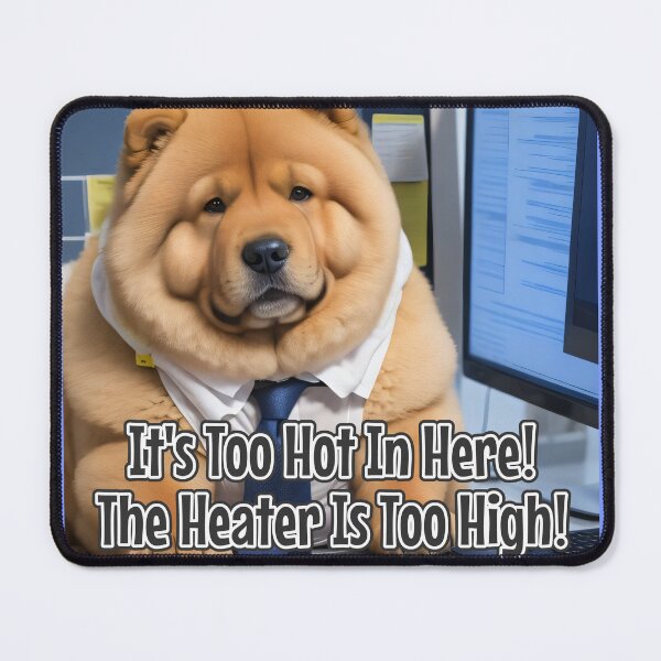 Item preview, AI-Generated Dog 02 "It's too hot in here" designed and sold by Cliff-Qi.