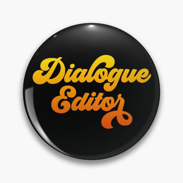 Item preview, Groovy Dialogue Editor Film Crew Member designed and sold by NermilioDesigns.