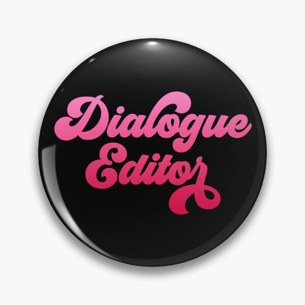Item preview, Groovy Dialogue Editor Film Crew Member designed and sold by NermilioDesigns.