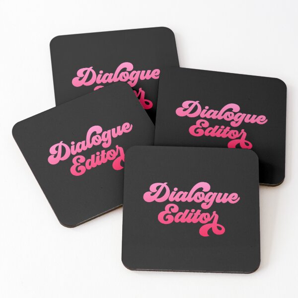 Item preview, Groovy Dialogue Editor Film Crew Member designed and sold by NermilioDesigns.
