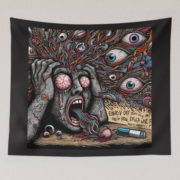 Item preview, A heartbreaking awakening: I can't escape these looks that penetrate my soul! designed and sold by Gacram.