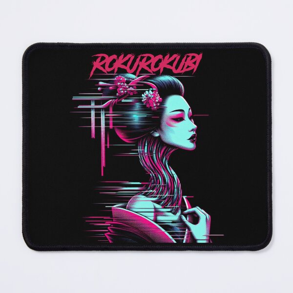 Item preview, Rokurokubi Synthwave Cyberpunk designed and sold by GlitchGrotesque.