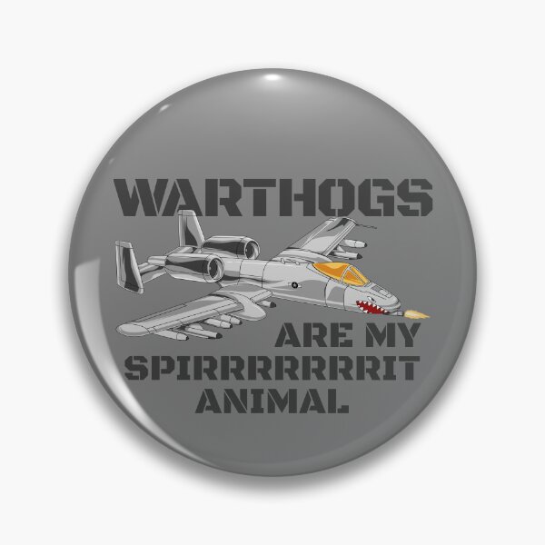 Item preview, Warthogs Are My Spirrrrrit Animal Funny A10 Warthog Gear designed and sold by DynamicDesign.
