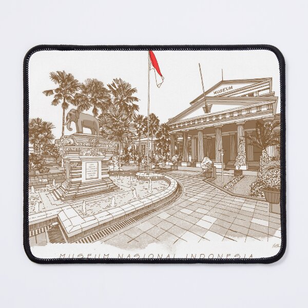 Item preview, Museum Nasional Indonesia designed and sold by Fathan Thaher.
