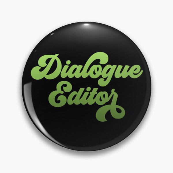 Item preview, Groovy Dialogue Editor Film Crew Member designed and sold by NermilioDesigns.
