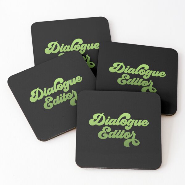 Item preview, Groovy Dialogue Editor Film Crew Member designed and sold by NermilioDesigns.