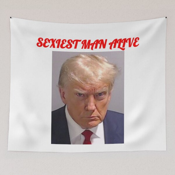 Item preview, Sexy Trump Mugshot designed and sold by 8576309.