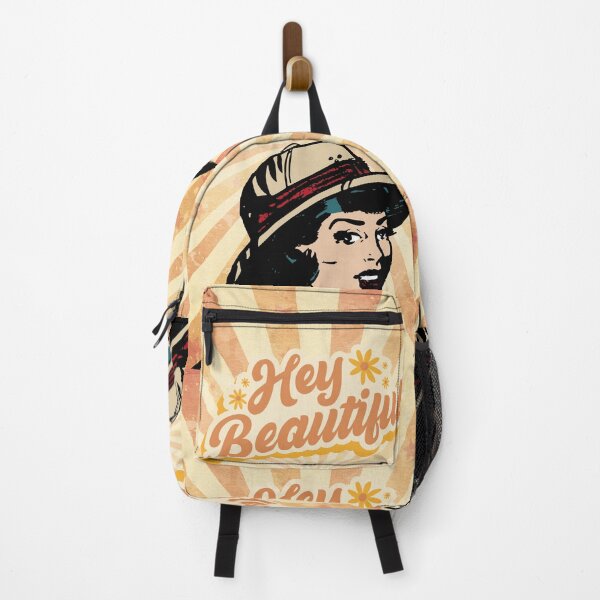 Item preview, Hey Beautiful Retro Design designed and sold by simplestic.