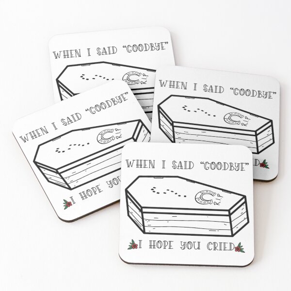 Item preview, I Hope You Cried When I Said Goodbye designed and sold by emalison.