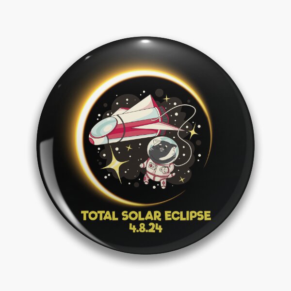 Artikelvorschau, Total Solar Eclipse 4.8.24 Path Of Totality Kids Cat Eclipse Gear entworfen und verkauft von DynamicDesign.