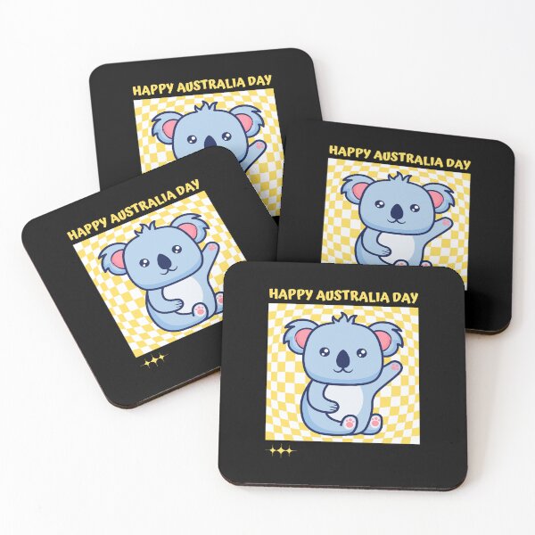 Item preview, Happy Australia Day Koala  designed and sold by CyberArtistOne.