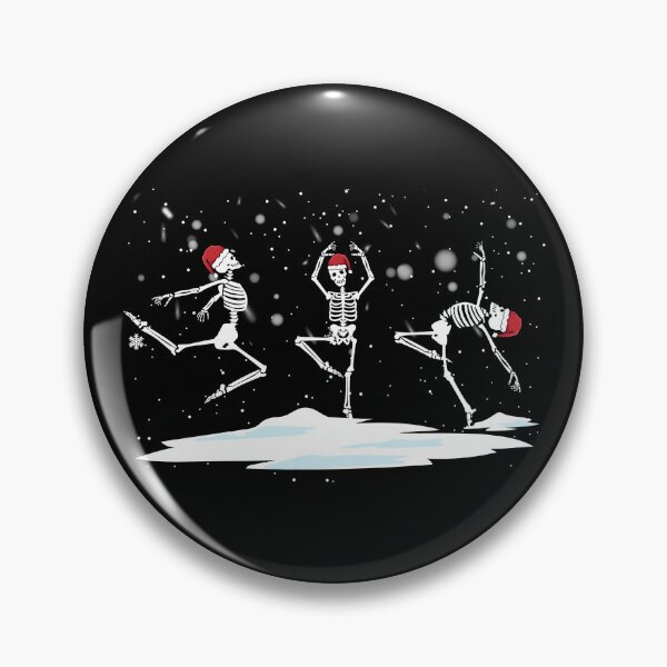 Artikelvorschau, Ballet Dancing Christmas Skeletons Goth Dancing Skeletons Gear entworfen und verkauft von DynamicDesign.