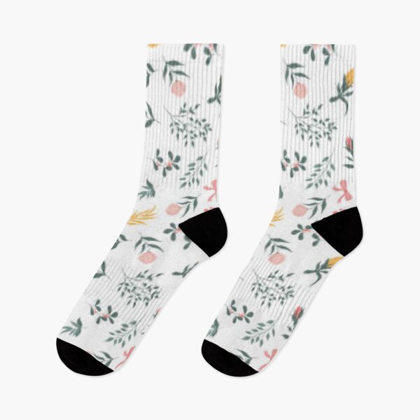 Item preview, Flowers and branches of leaves. seamless pattern for print, textile, fabric  designed and sold by MTShoppingLine.