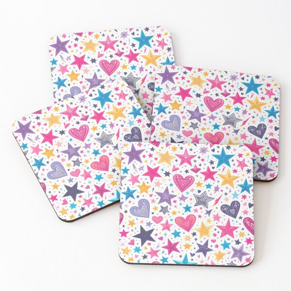 Item preview, Hearts and Stars designed and sold by 0Mystica0.