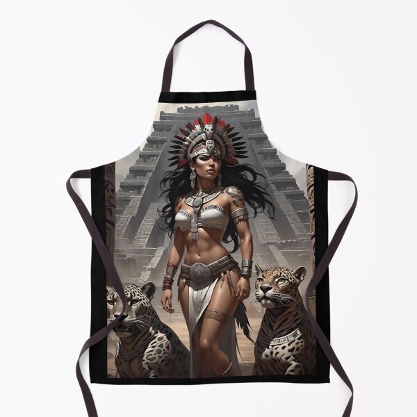 Item preview, Aztec Jaguar Queen 01 designed and sold by AbsintheSociety.