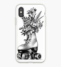 Vintage roller skate iPhone Case