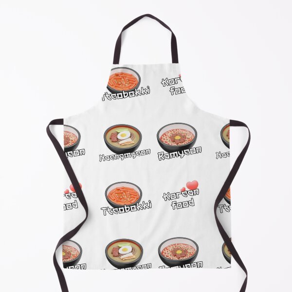 Item preview, Korean Food Set Sticker  - Naengmyeon Ramyeon Tteobokki Korean food lover designed and sold by olympe-store.
