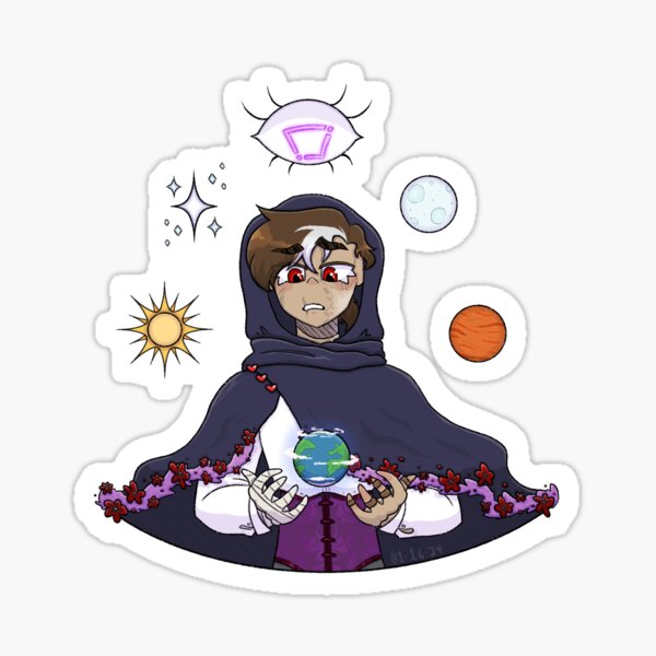 Champion of Secret Life (black lines) Sticker
