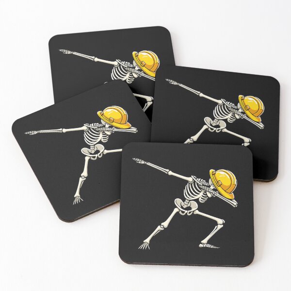 Item preview, dabbing skeleton, Funny Hard Hat designed and sold by Toxic-vibes.
