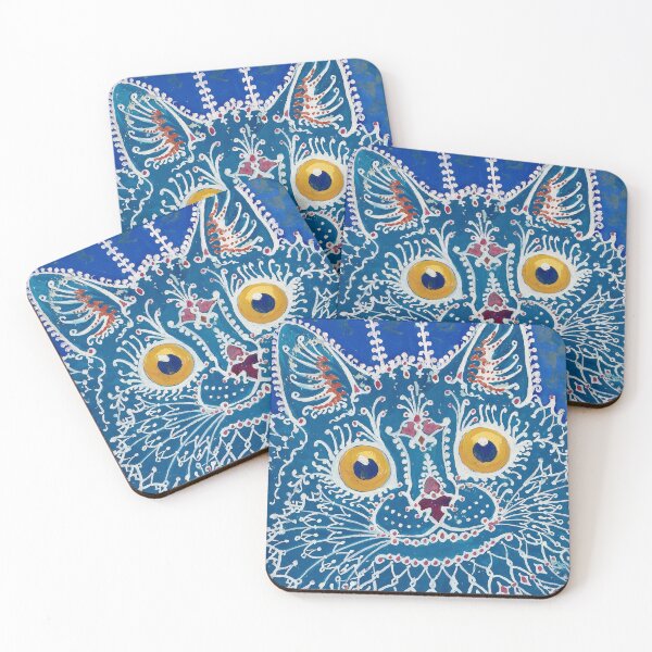 Item preview, Cat Painting, Gouache, Louis Wain Art designed and sold by Shon Dailey.