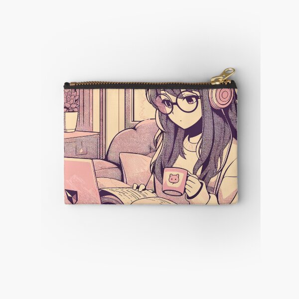 Item preview, Anime Girl Desk Mat Mouse Pad Bath Mat designed and sold by KitonicTees.