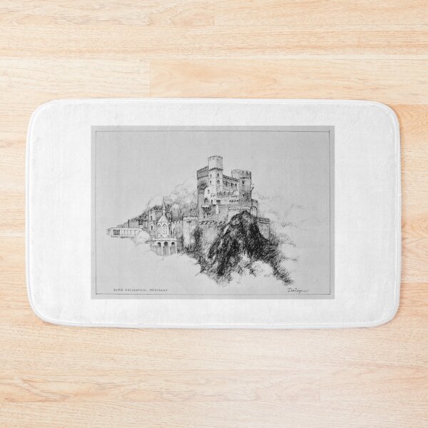 Item preview, Castillo de Rheinstein Alemania designed and sold by Dai Wynn Fine Art.