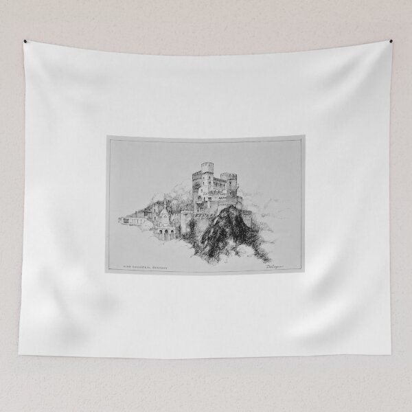 Item preview, Burg Rheinstein Germany designed and sold by Dai Wynn Fine Art.