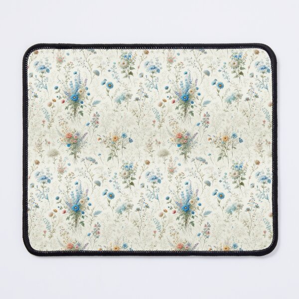 Item preview, Blue Flower Arrangements on Vintage Look designed and sold by DallyingDesigns.