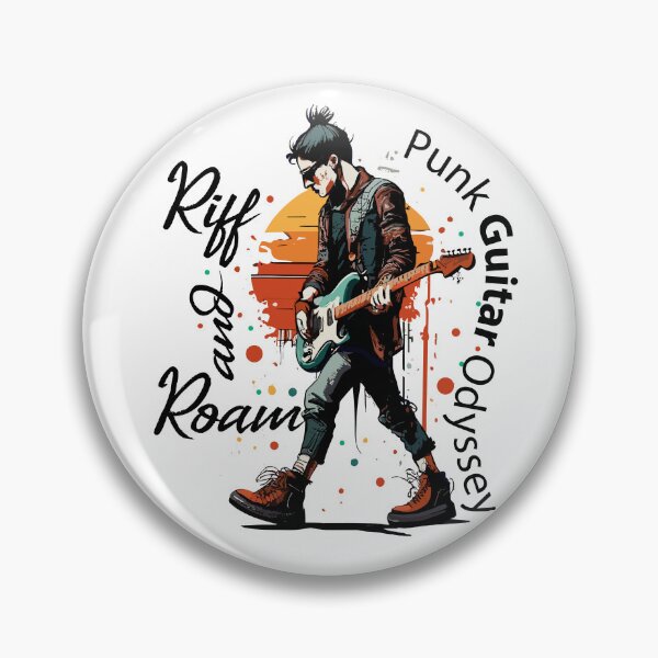 Item preview, Riff and Roam: Punk Guitar Odyssey designed and sold by Concept-Hub.