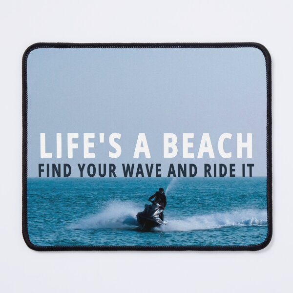 Item preview, jetskiing in ocean life quote designed and sold by Vamp2DxZSmit.