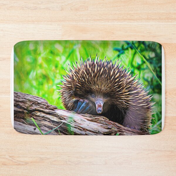 Item preview, Smudge painting of an Echidna designed and sold by Kathie Thomas.