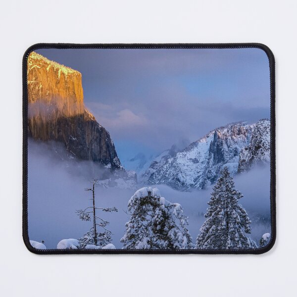 Item preview, Winter Wonderland Sunset, Yosemite Valley Tunnel View 2021 | Travel designed and sold by NatureInspired.