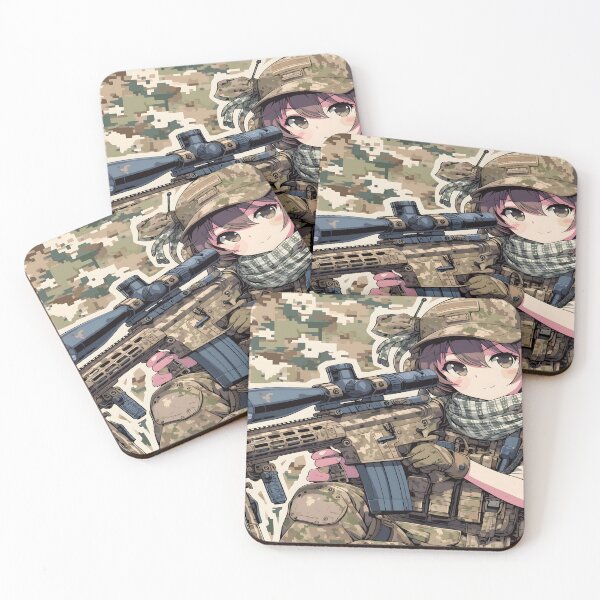Item preview, Anime Girl With A Gun designed and sold by KitonicTees.