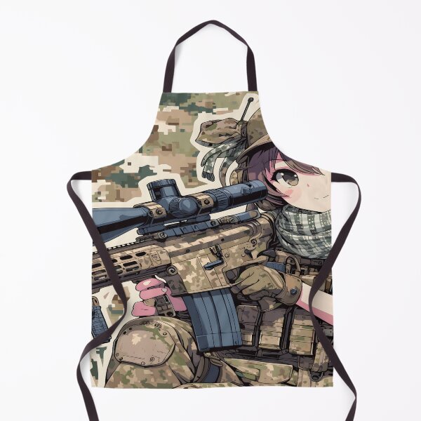 Item preview, Anime Girl With A Gun designed and sold by KitonicTees.
