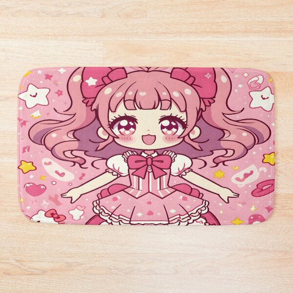 Item preview, Anime Girl Desk Mat designed and sold by KitonicTees.