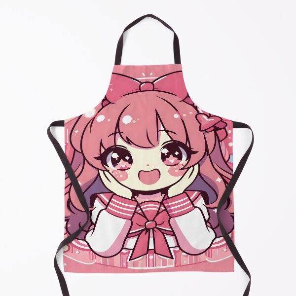 Item preview, Anime Girl Desk Mat  designed and sold by KitonicTees.